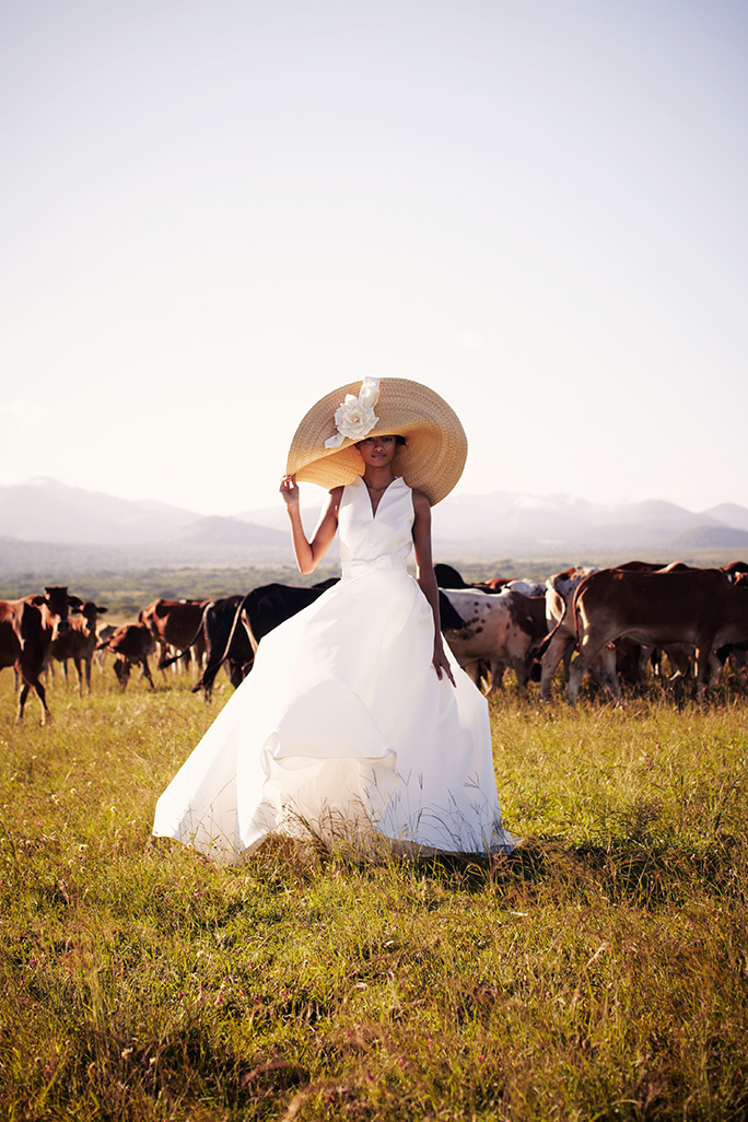 Wedding shooting for Town & Country in Kenya